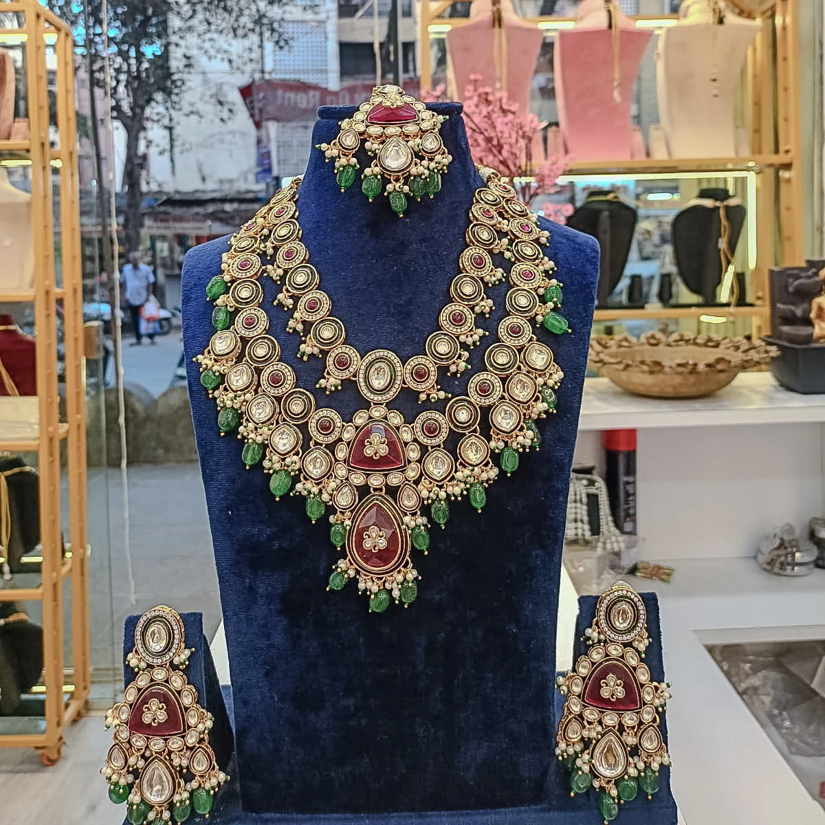 Anju Premium Semi Bridal Necklace