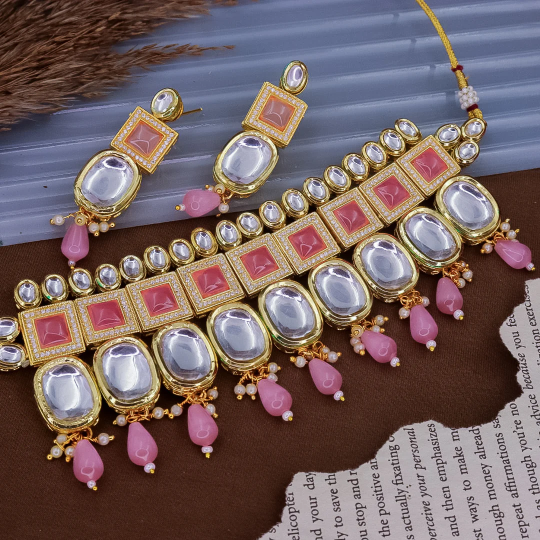 Pratima Kundan Choker Set - Image 5