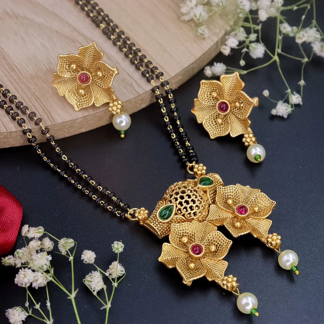 Bimala Copper Mangalsutra - Image 2