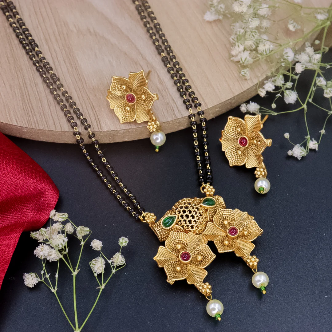 Bimala Copper Mangalsutra - Image 3