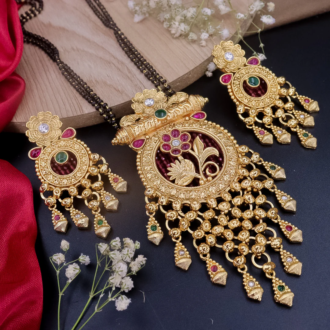 Aaradhna Copper Mangalsutra - Image 4