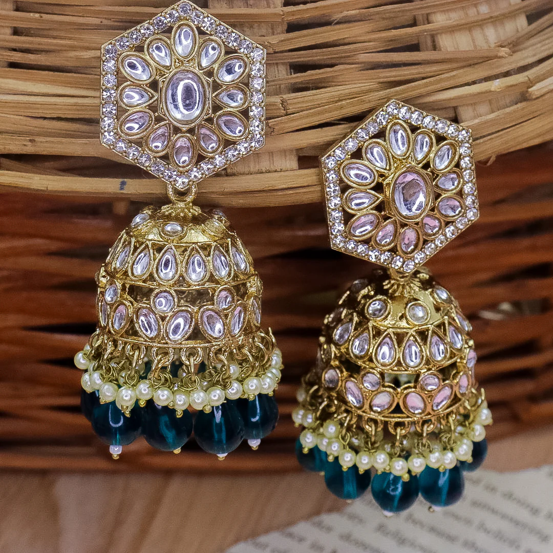 Shubha Kundan Jhumka - Image 2