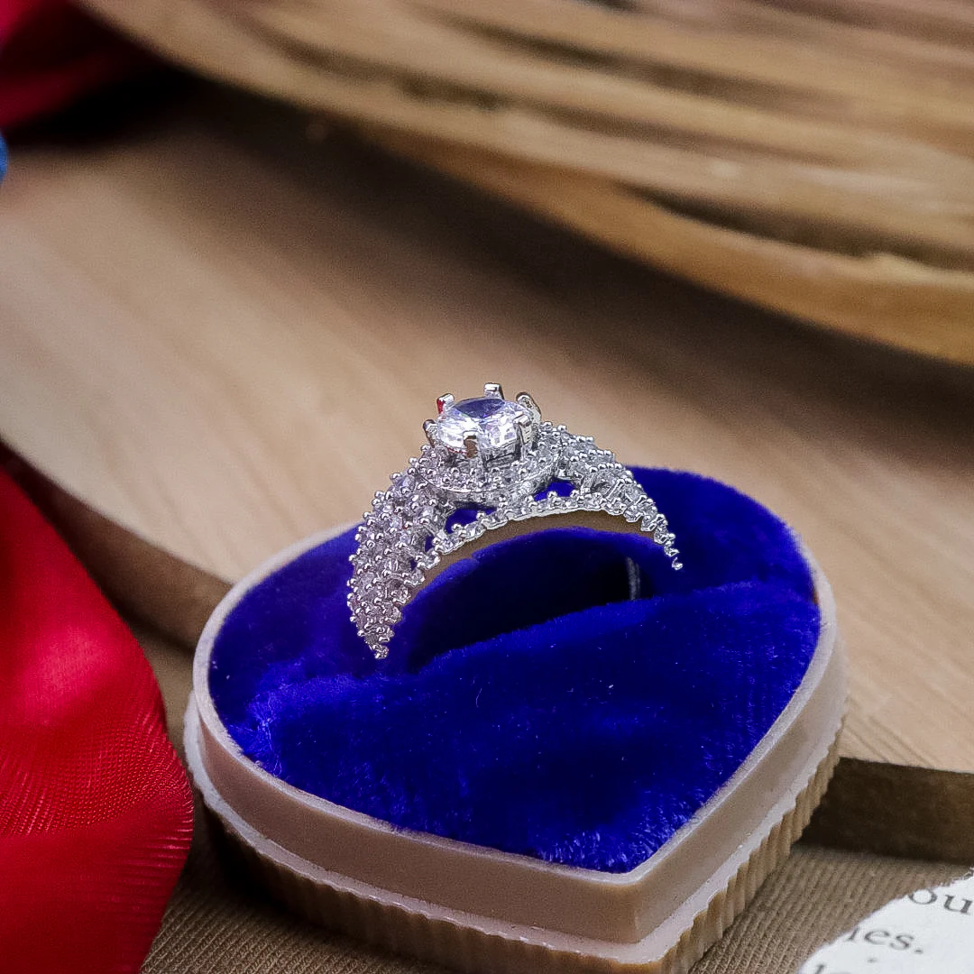 Mary American Diamond Ring - Image 2