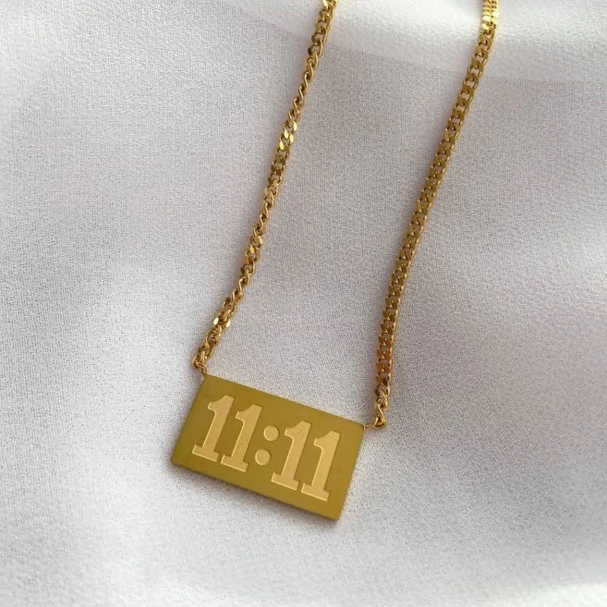 11:11 Stainless Steel Necklace - Image 2