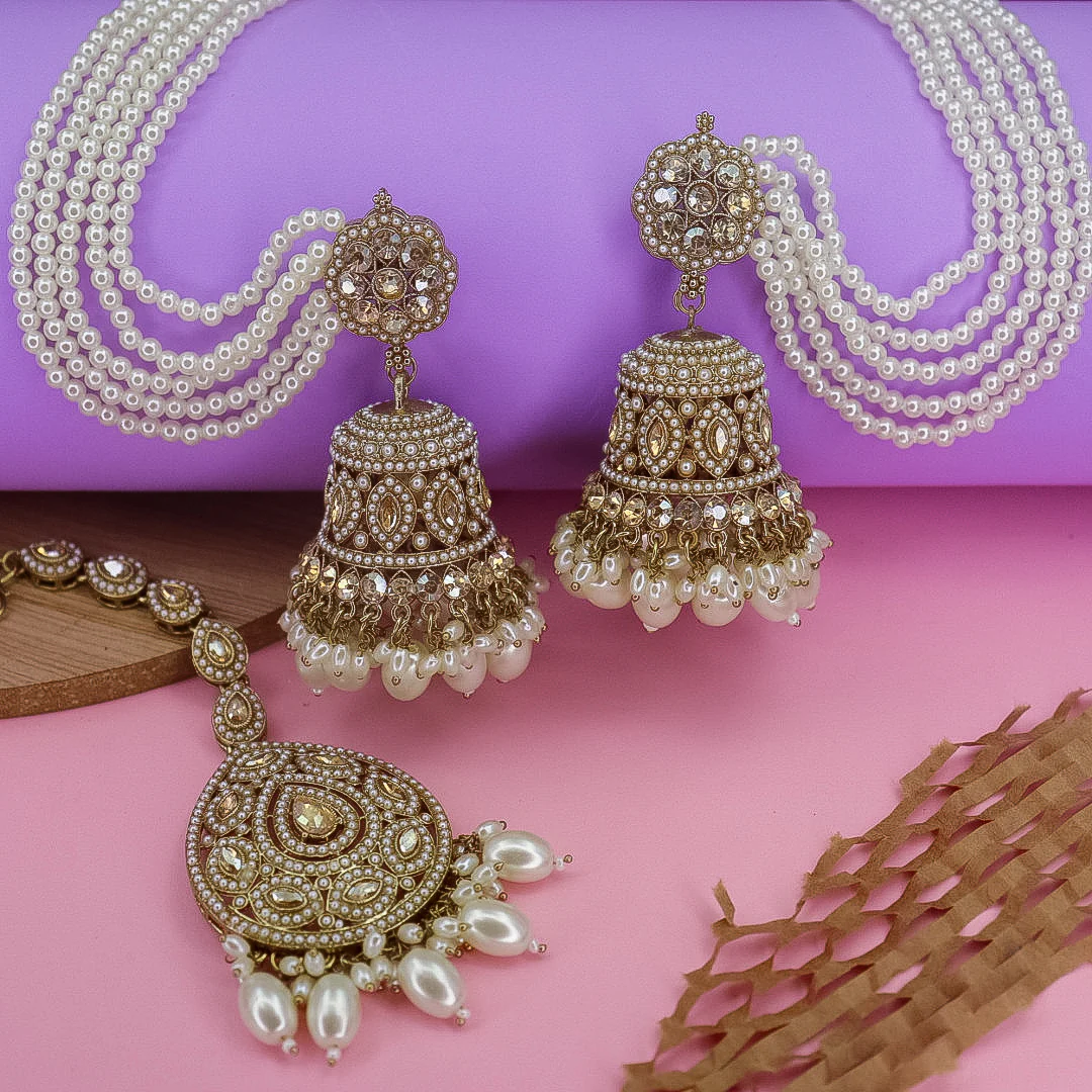 Sufiyan Jhumka With Kanchain - Image 3
