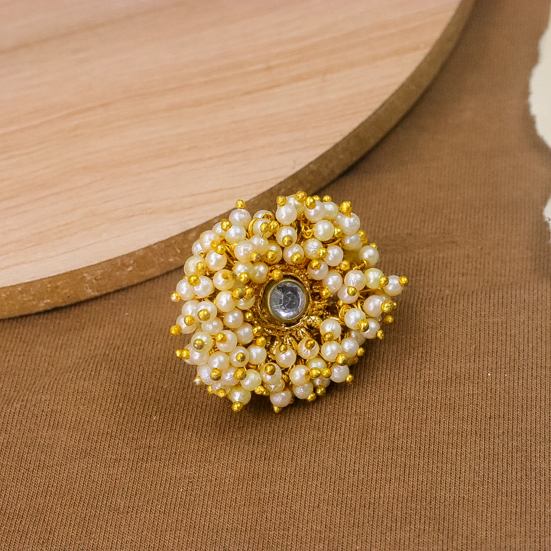 Adjustable Bajri Ring