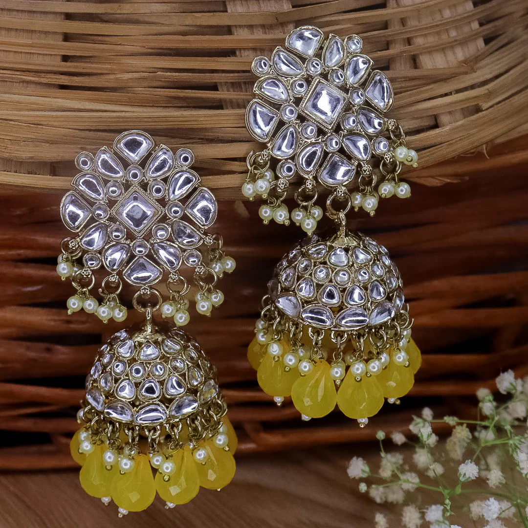 Keira Kundan Jhumka - Image 6
