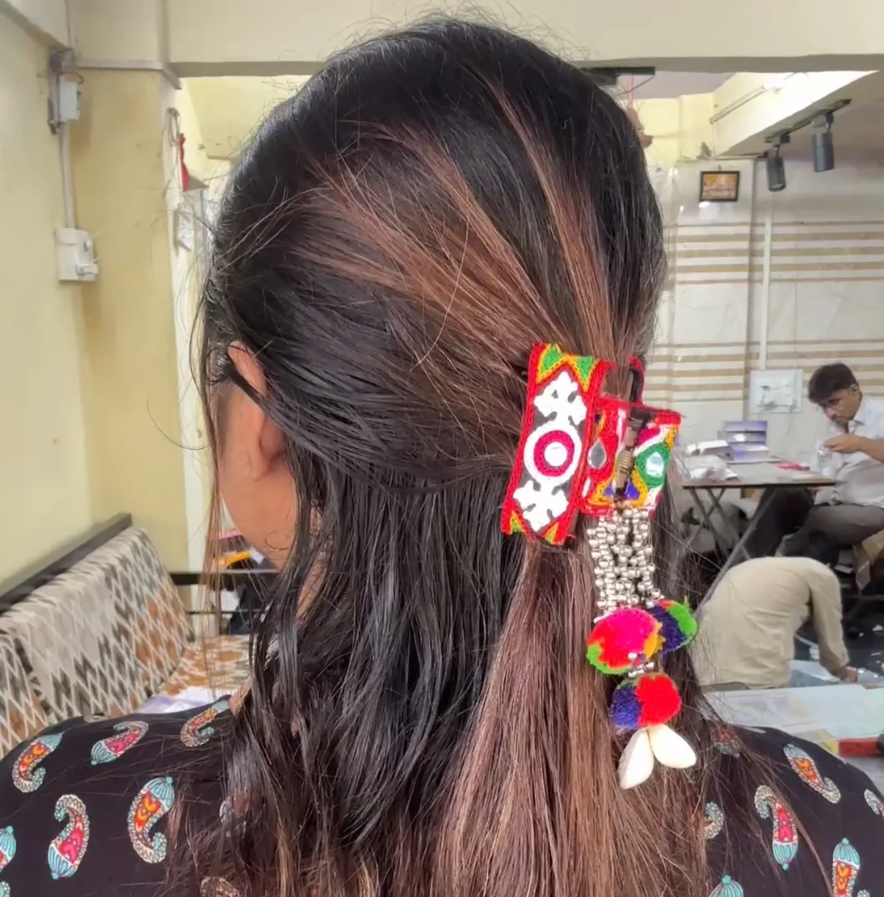 Navratri Hair Clip - Image 2
