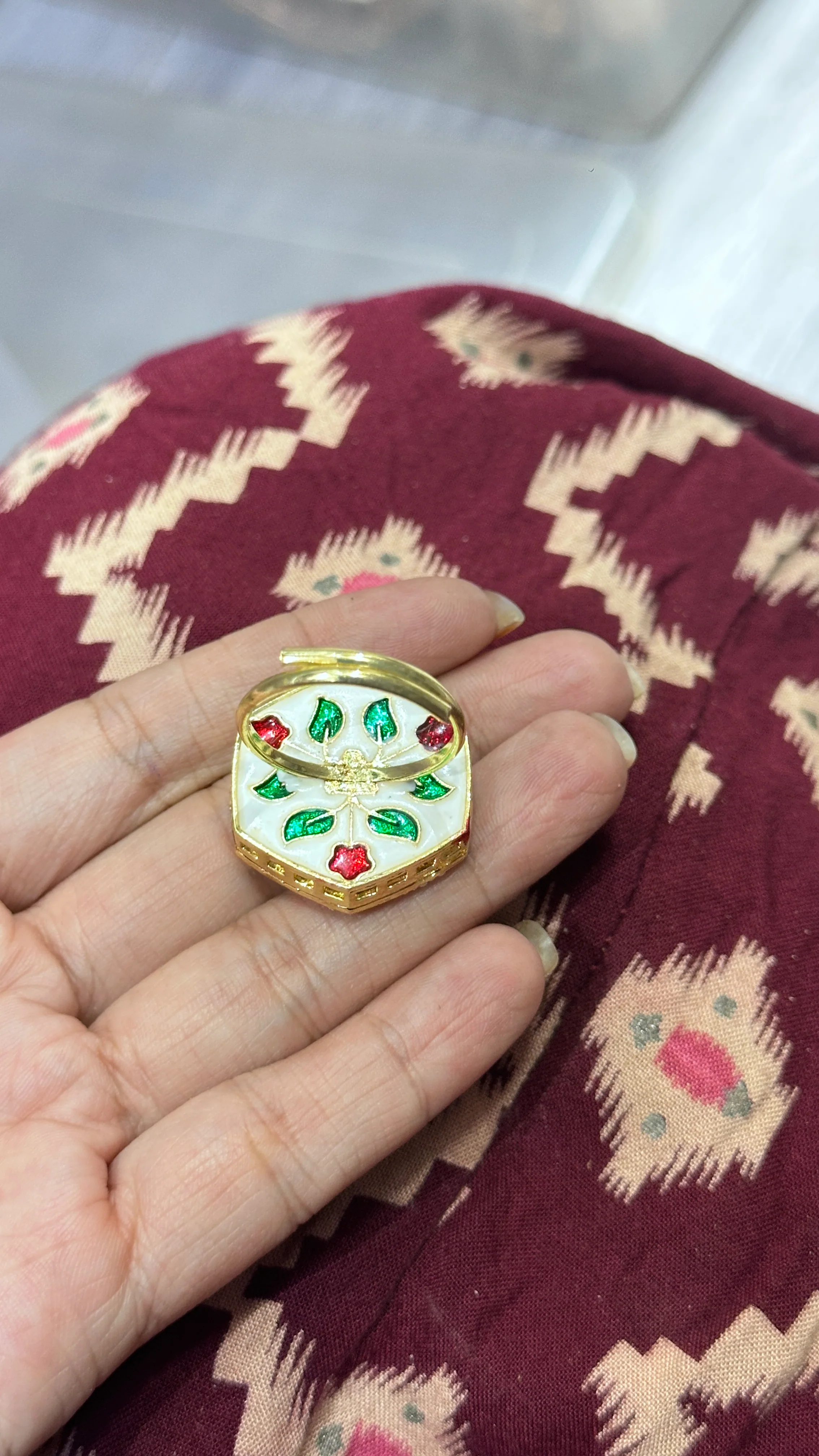 Pachi Kundan Ring - Image 2