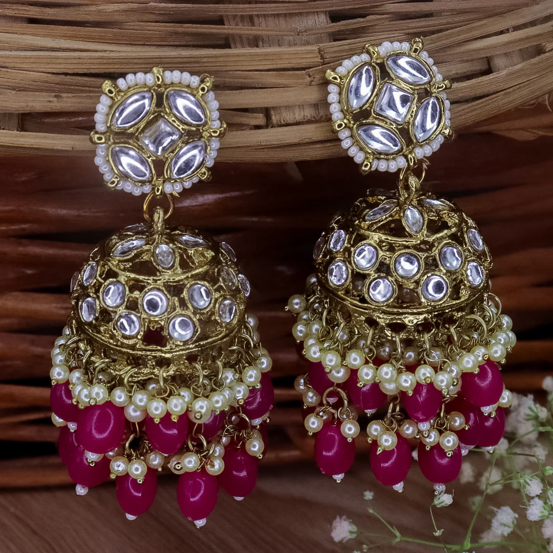 Kei Kundan Jhumka - Image 2