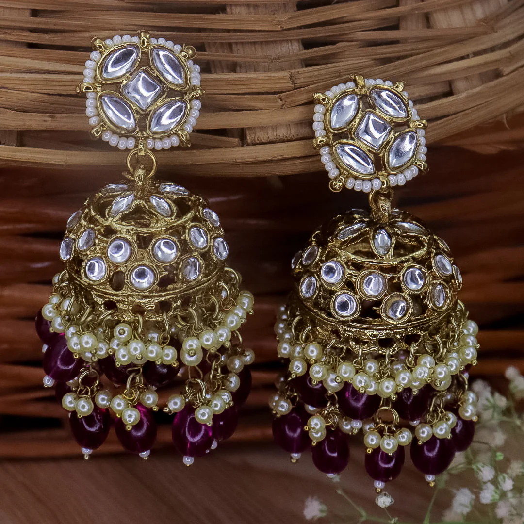 Kei Kundan Jhumka - Image 7