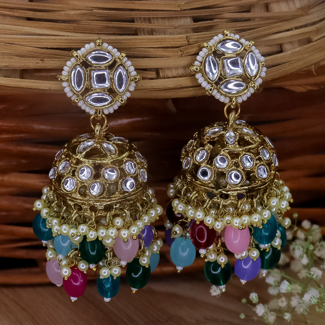 Kei Kundan Jhumka - Image 9