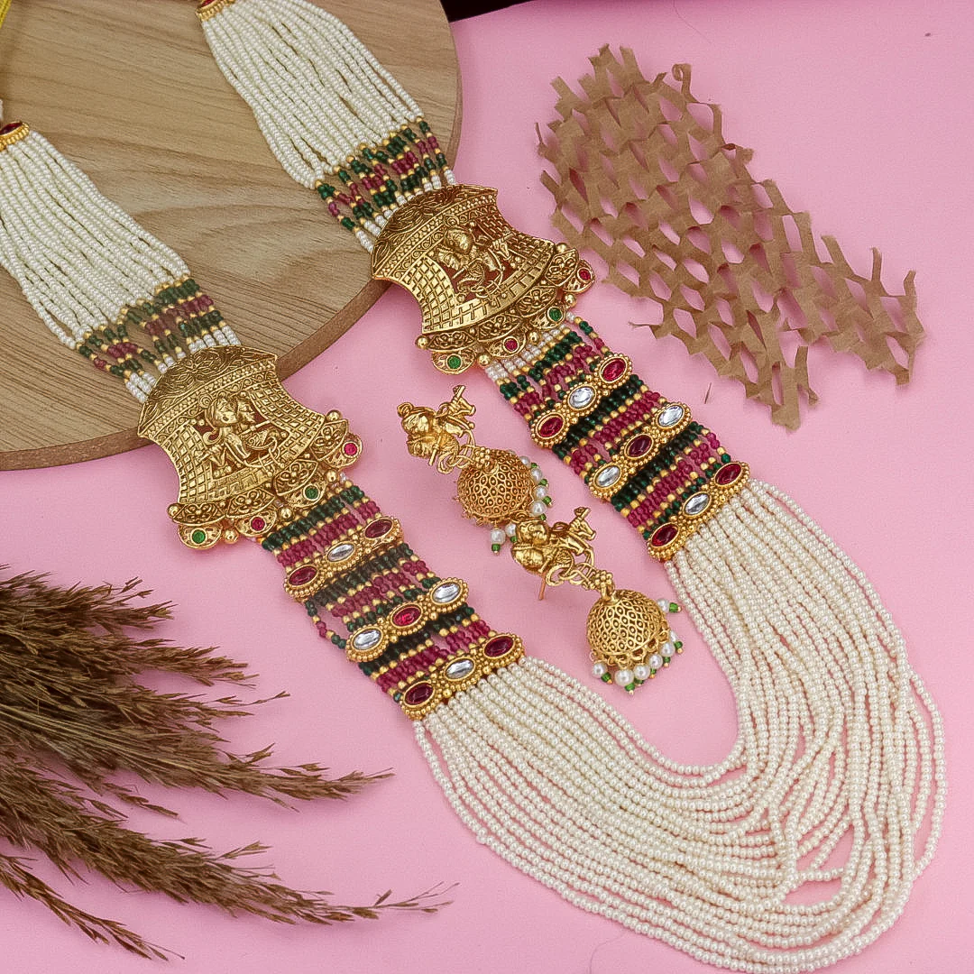 Arpita Premium Copper Mala Necklace - Image 3