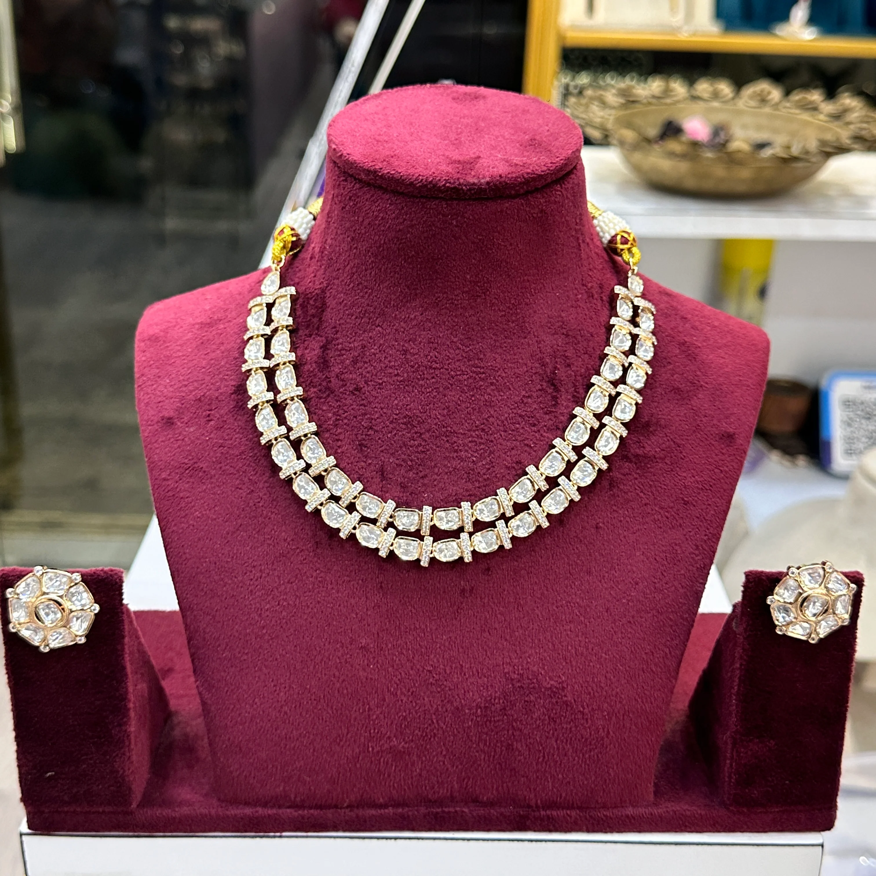 Preeti Sleek Moissianite Necklace