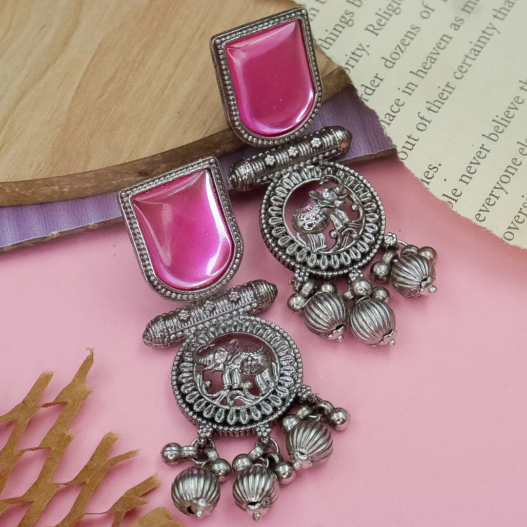 Brass Ghungroo Earrings - Image 11