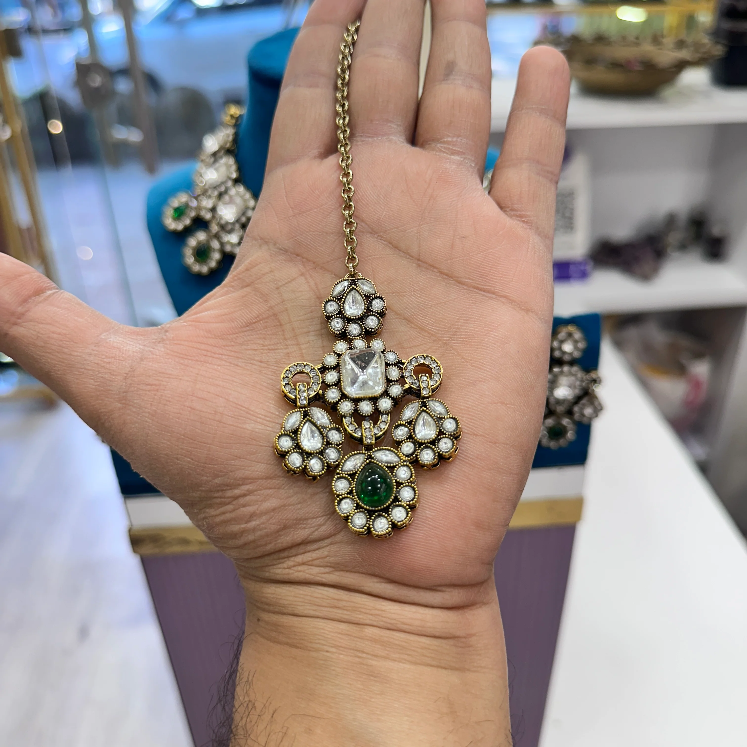 Reena Polki Choker Set - Image 2