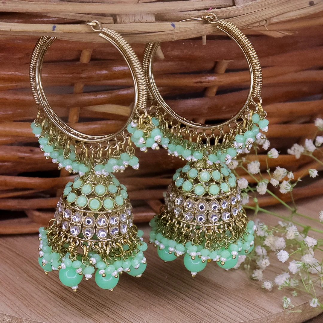 Jatti Hoop Jhumka - Image 5