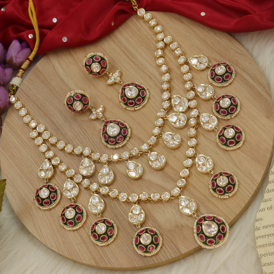 Yari Layered Moissianite Necklace