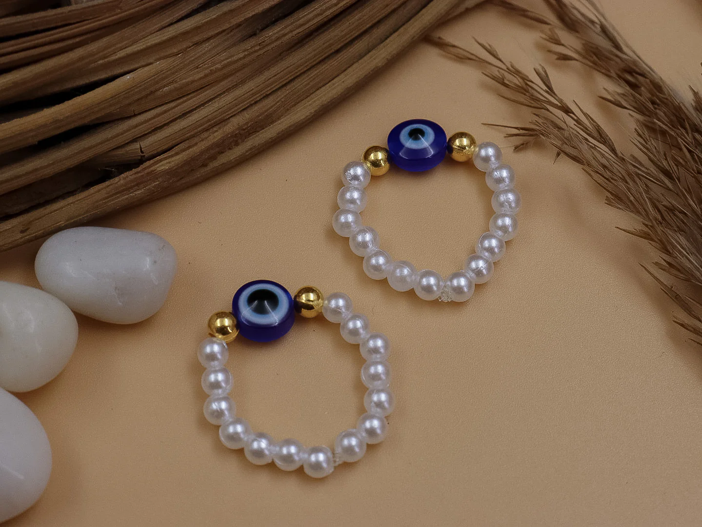 Evil Eye Finger Ring + Toe Ring - Image 3