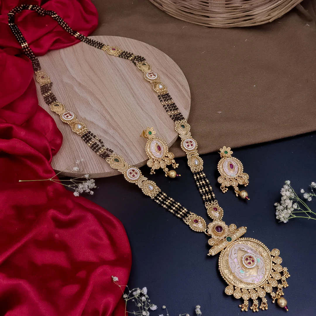Gaurika Copper Mangalsutra - Image 3