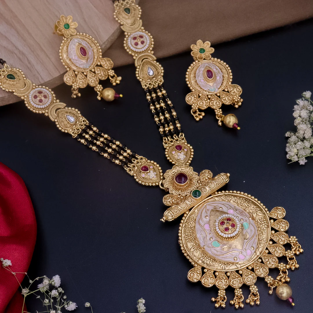 Gaurika Copper Mangalsutra - Image 4
