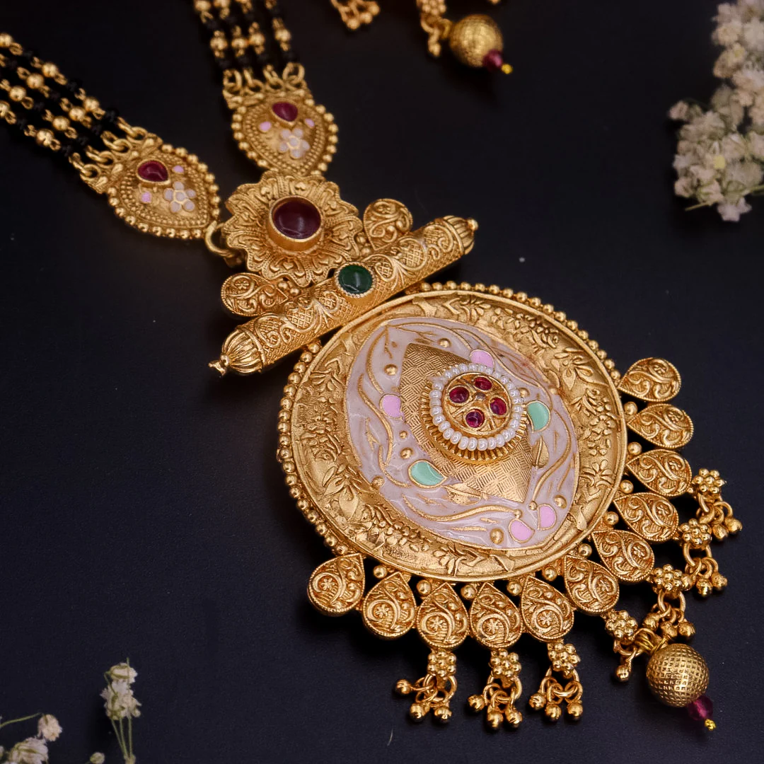 Gaurika Copper Mangalsutra - Image 5
