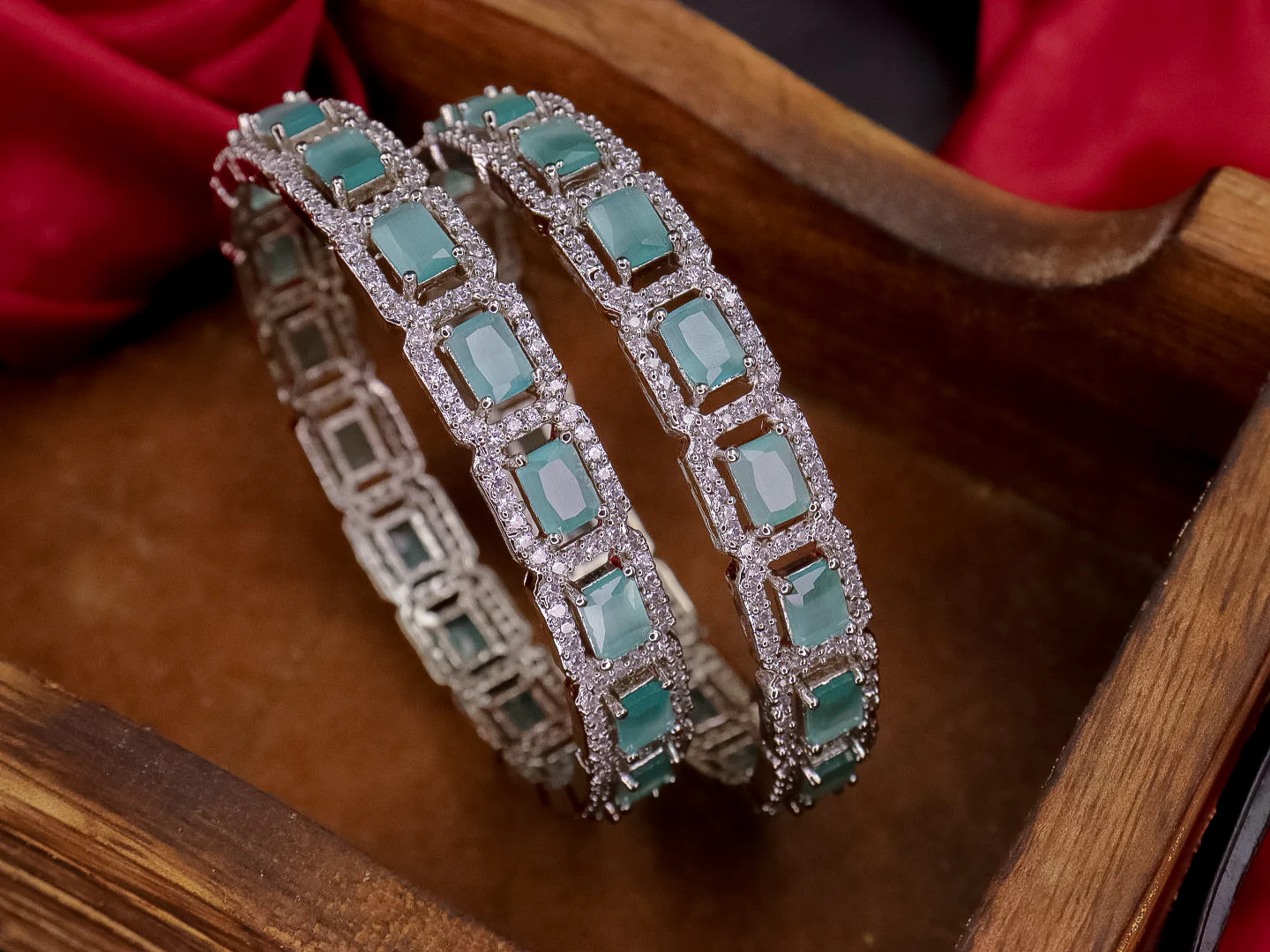 Jaanvi Premium AD Bangles - Image 4