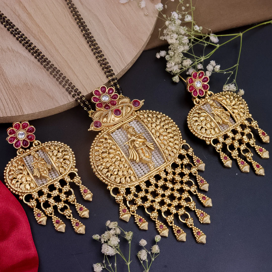 Krishna Copper Mangalsutra - Image 2