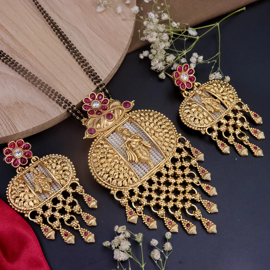 Krishna Copper Mangalsutra - Image 3