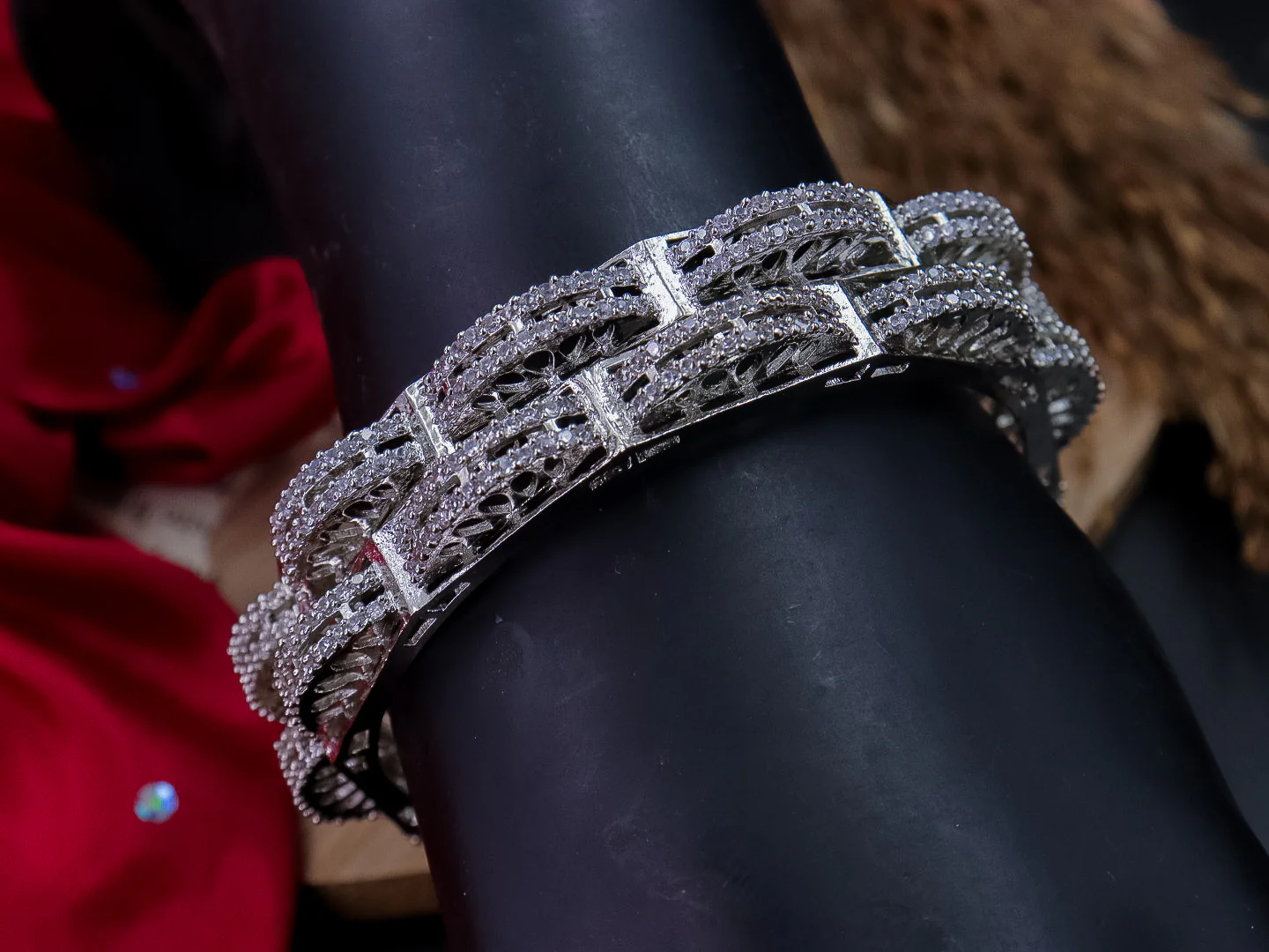 Lata American Diamond Bangle - Image 4