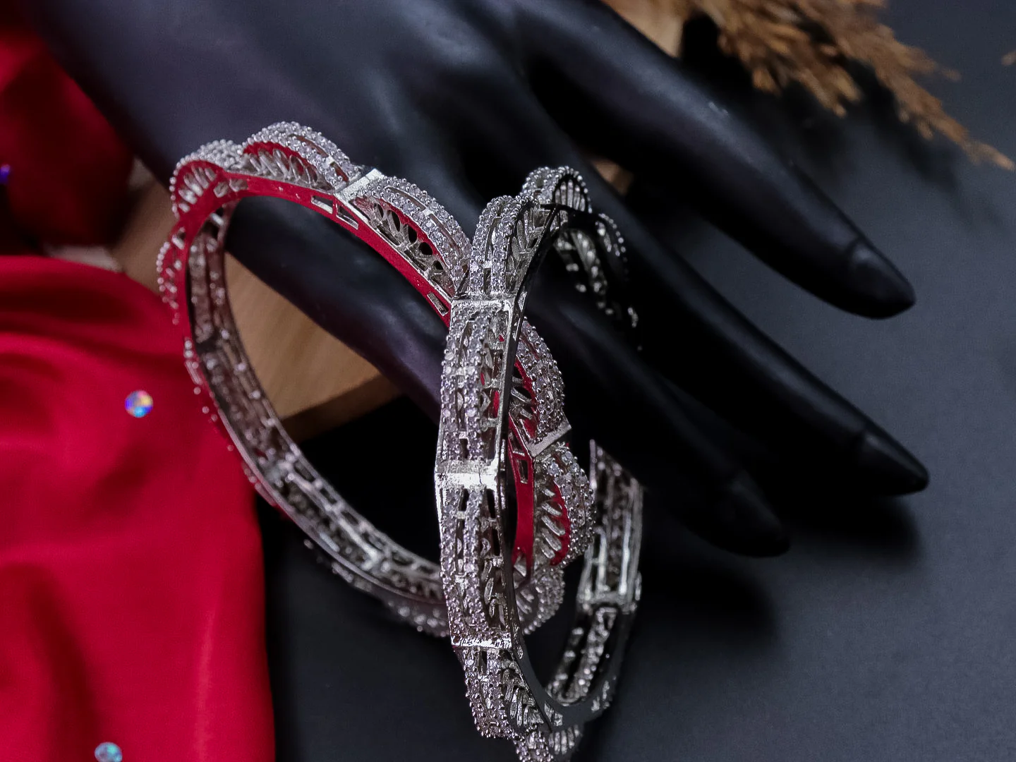 Lata American Diamond Bangle - Image 7