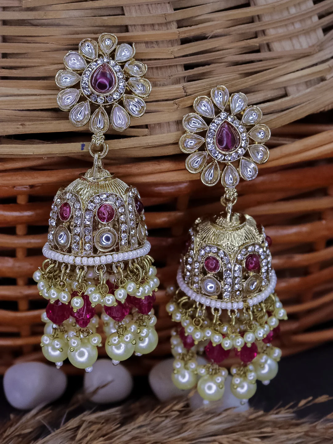 Namreet Kundan Jhumka - Image 8