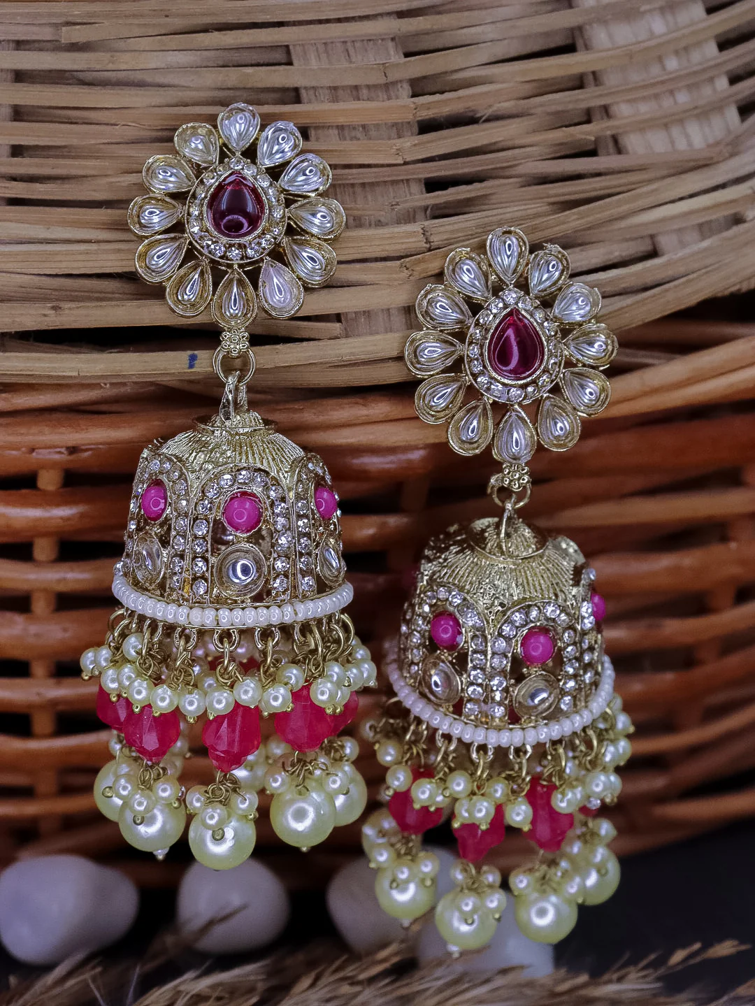 Namreet Kundan Jhumka - Image 9