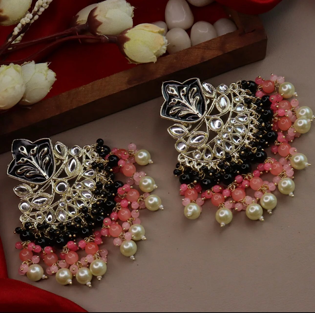 Priyam kundan Earring - Image 3