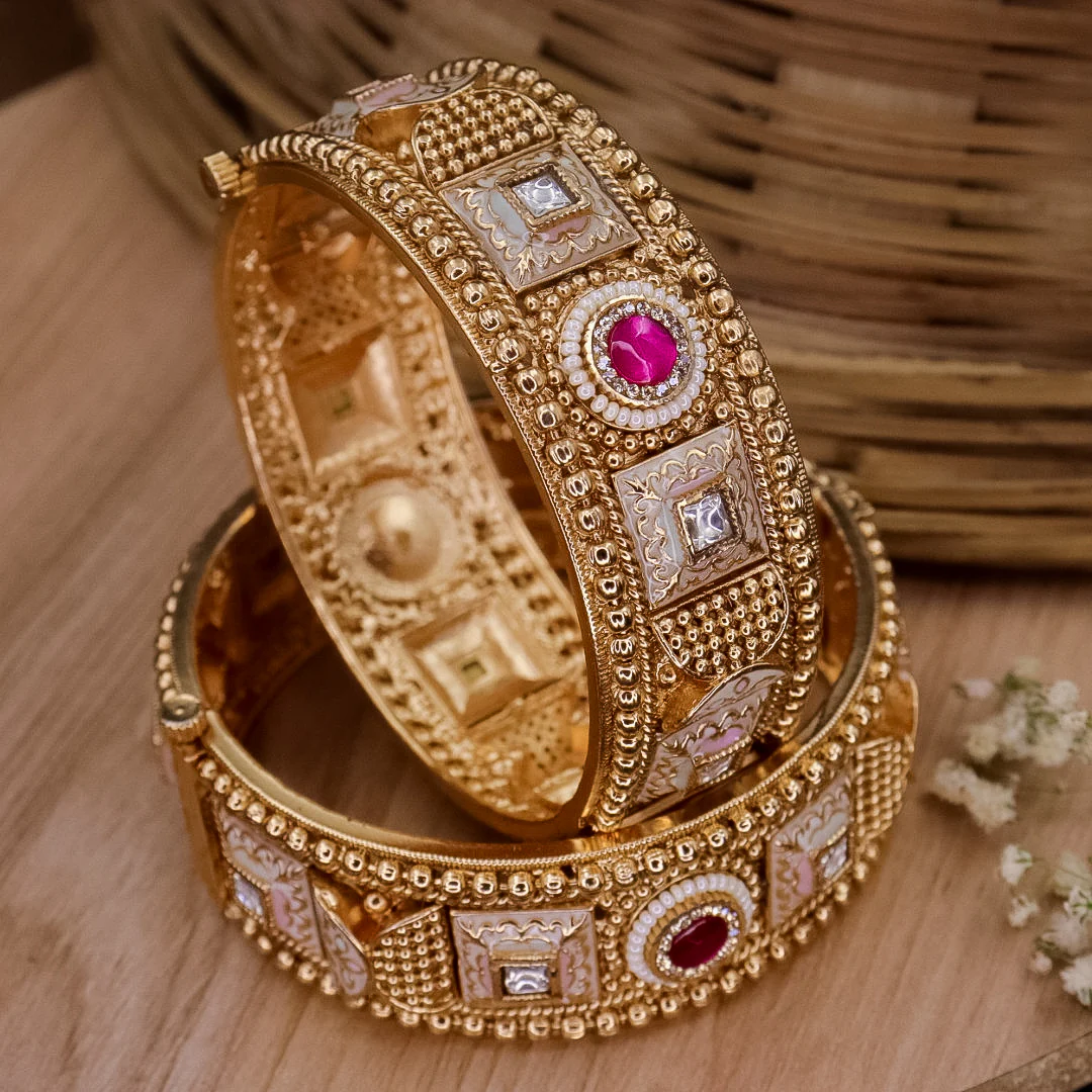 Jyoti Rajwadi Copper Bangles - Image 2