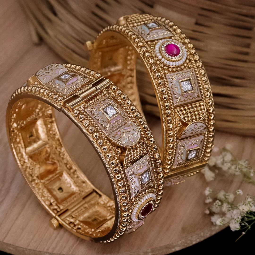 Jyoti Rajwadi Copper Bangles - Image 3