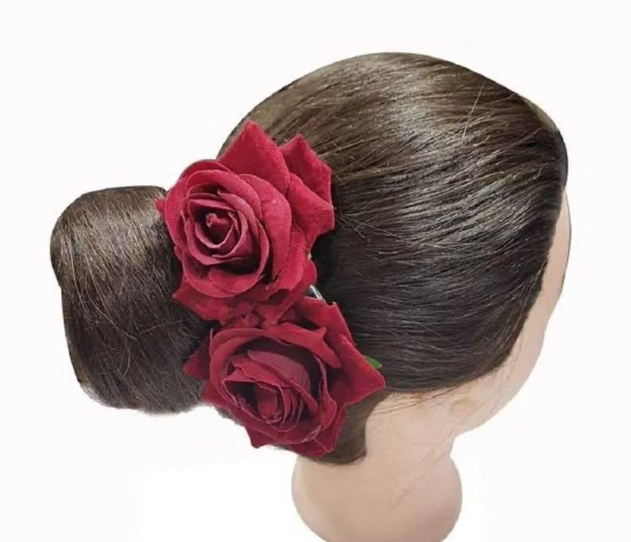 Red Rose Hair Pin (1 Pin) - Image 3