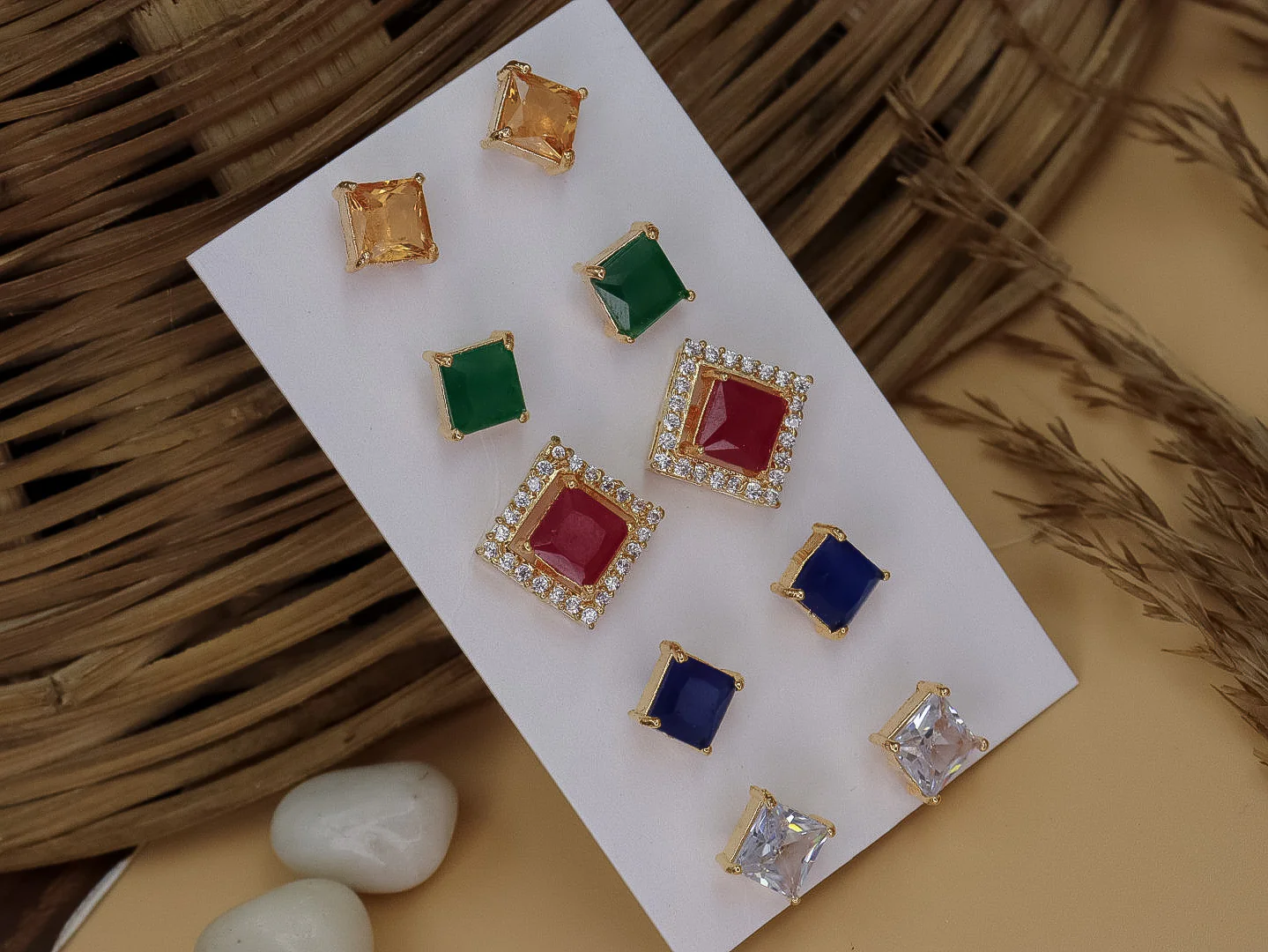 Sai Changeable Studs (5 Studs In 1 Packet) - Image 3