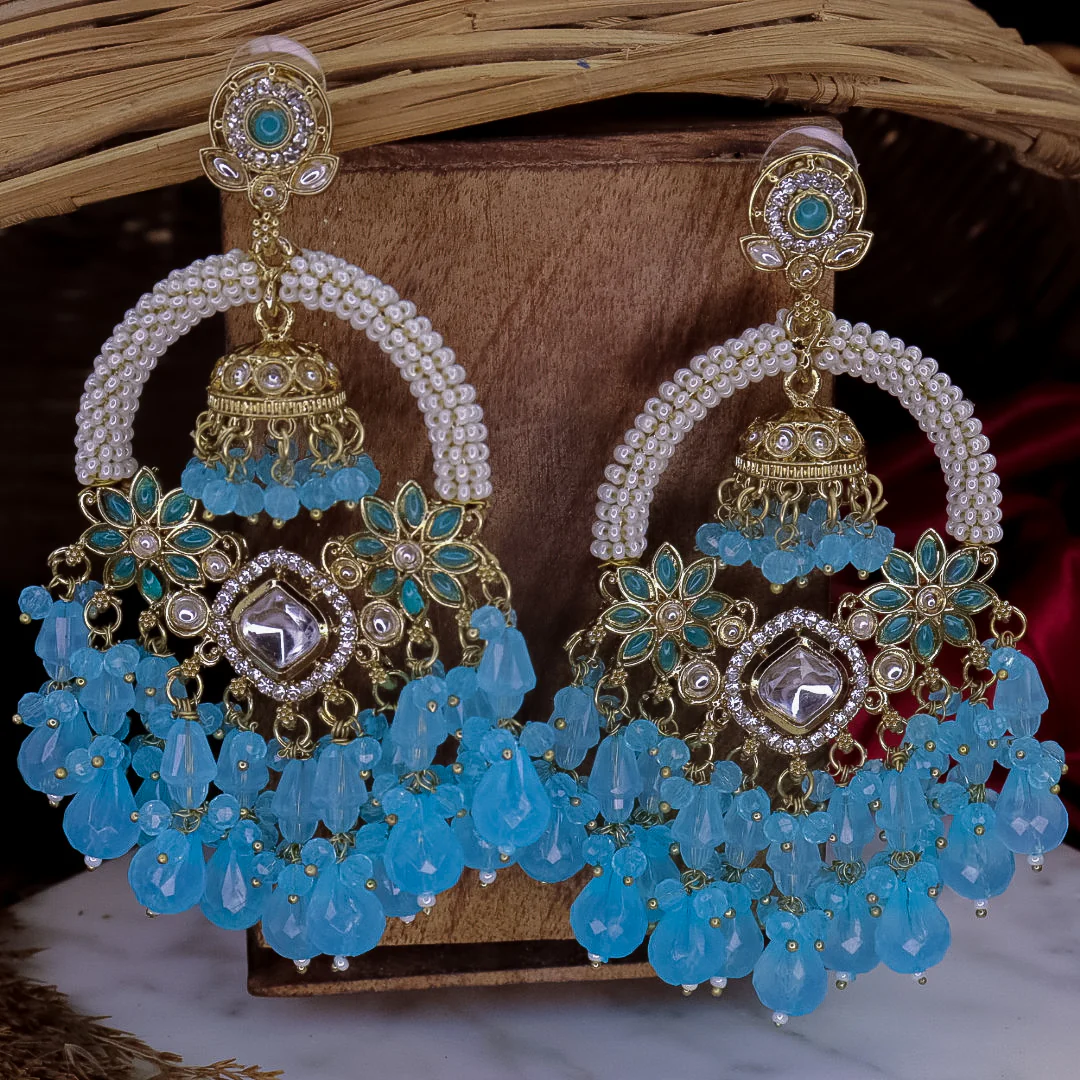 Sapna Kundan Chandbali - Image 11