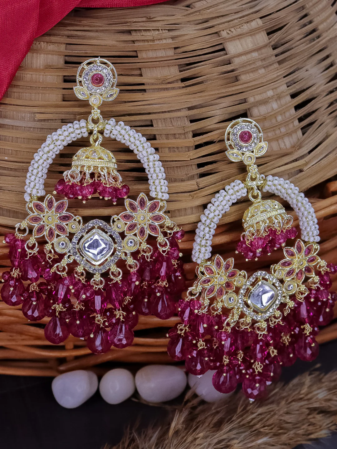 Sapna Kundan Chandbali - Image 5
