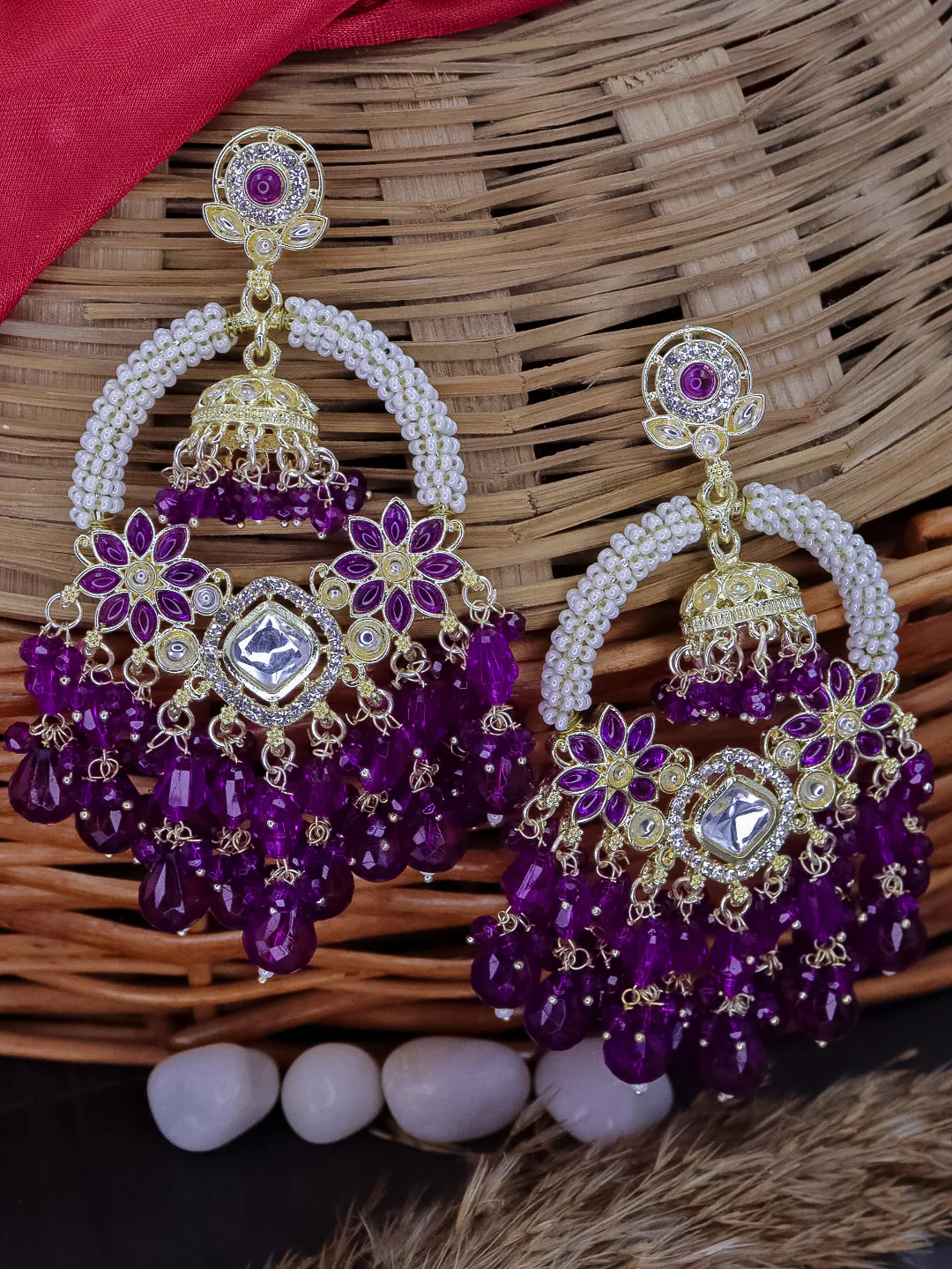 Sapna Kundan Chandbali - Image 6