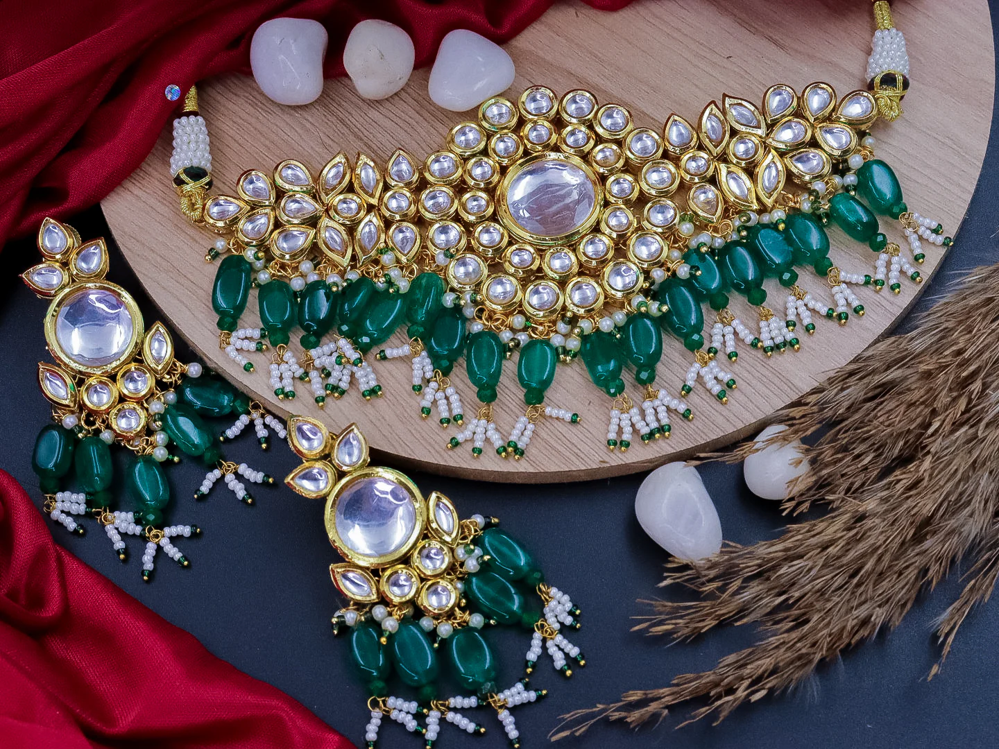 Sana Premium Kundan Choker - Image 2