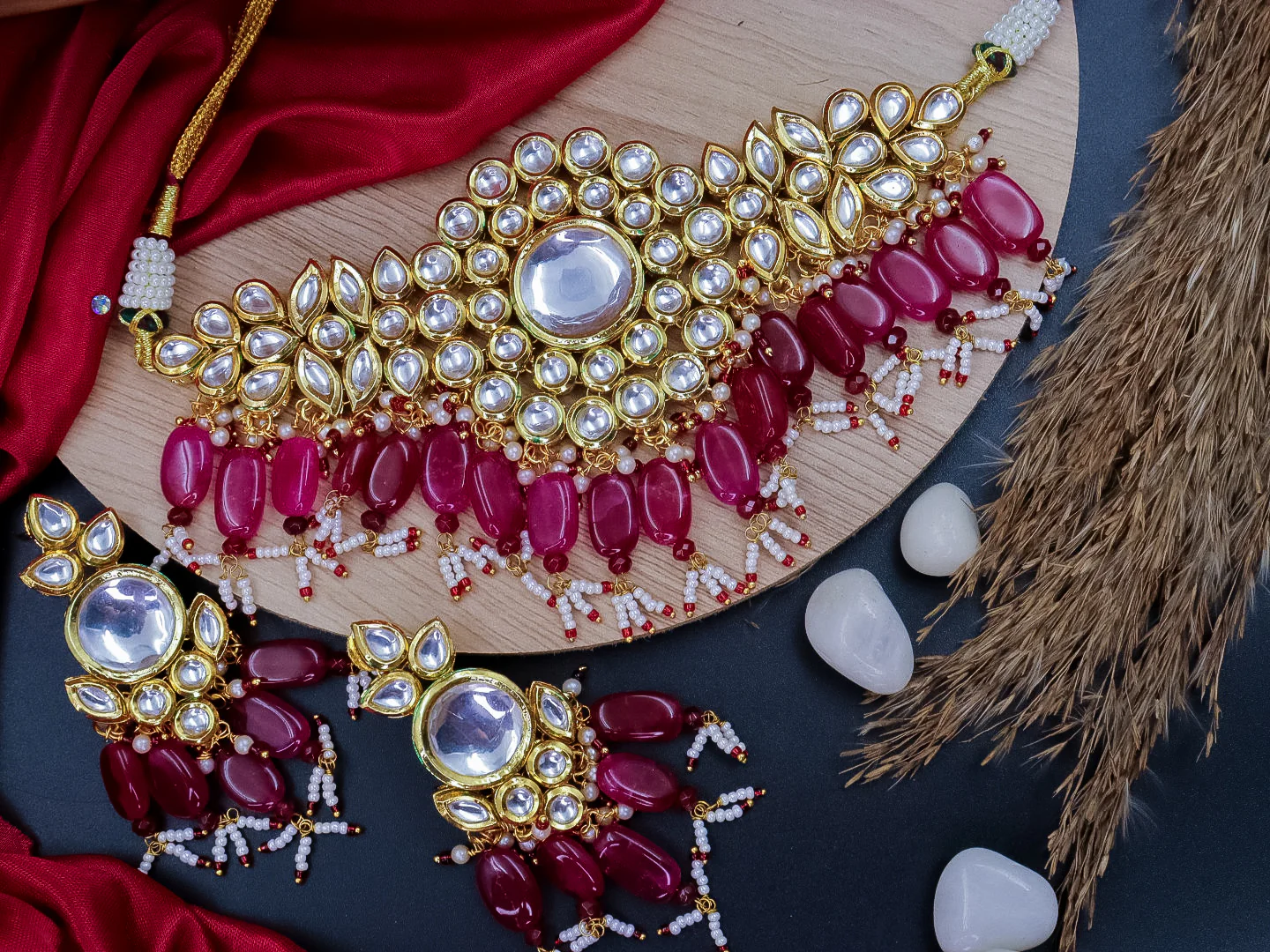 Sana Premium Kundan Choker - Image 3