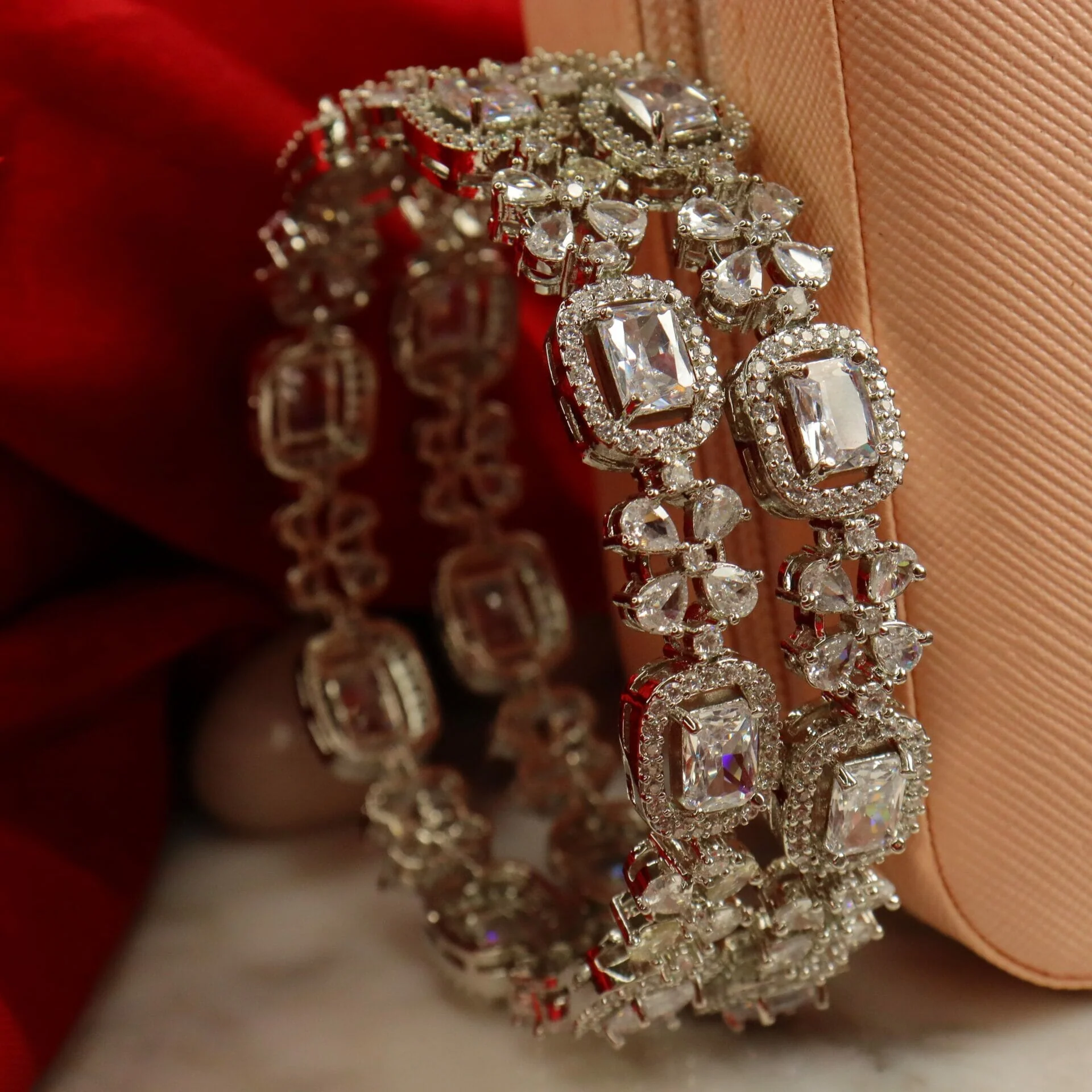 Yashvi AD Bangles-White - Image 4