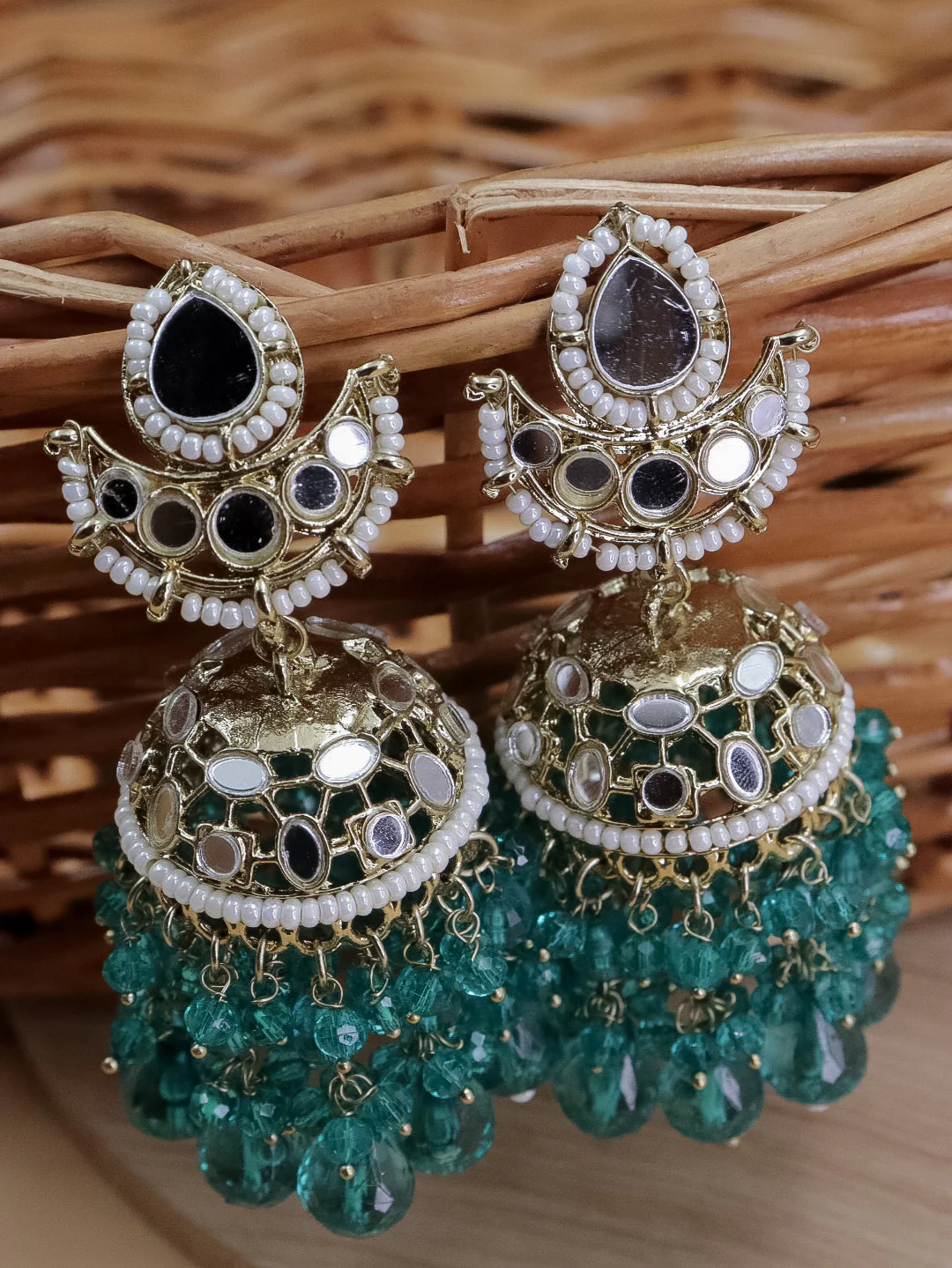 Sulekha Mirror Jhumka - Image 2